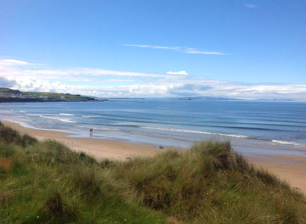 Runkerry Bushfoot Strand - Causeway Coast of Northern Ireland