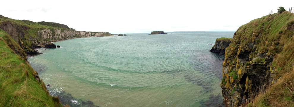 Cliffside walk to Carrick a Rede